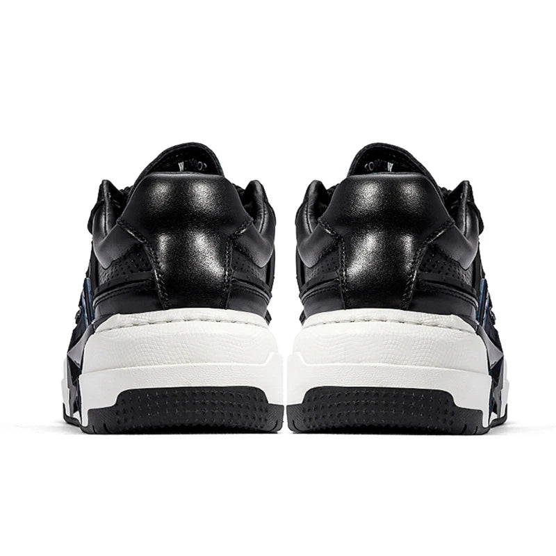 Giày Trượt Ván Nam Đế Dày Da Bền Thoáng Thể Thao