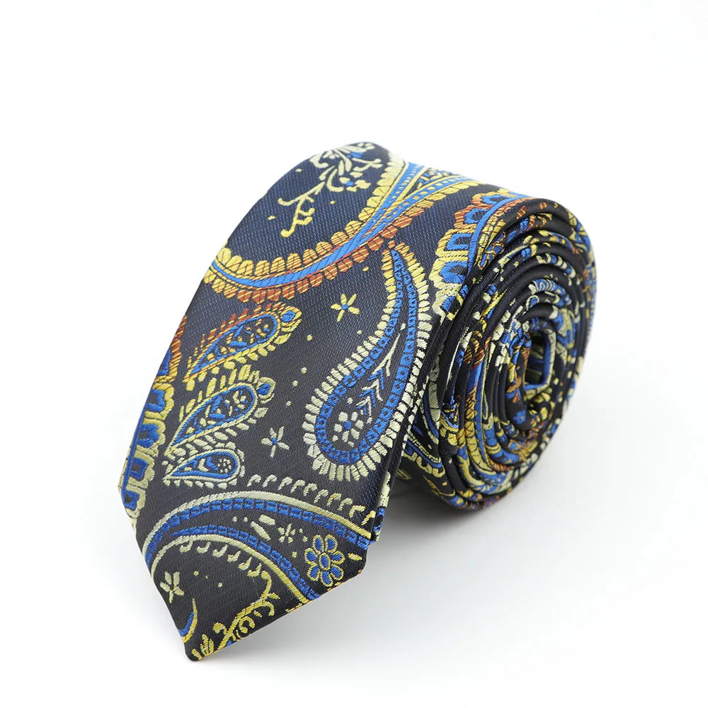 Cà Vạt Nam Công Sở Họa Tiết Thanh Lịch 6cm