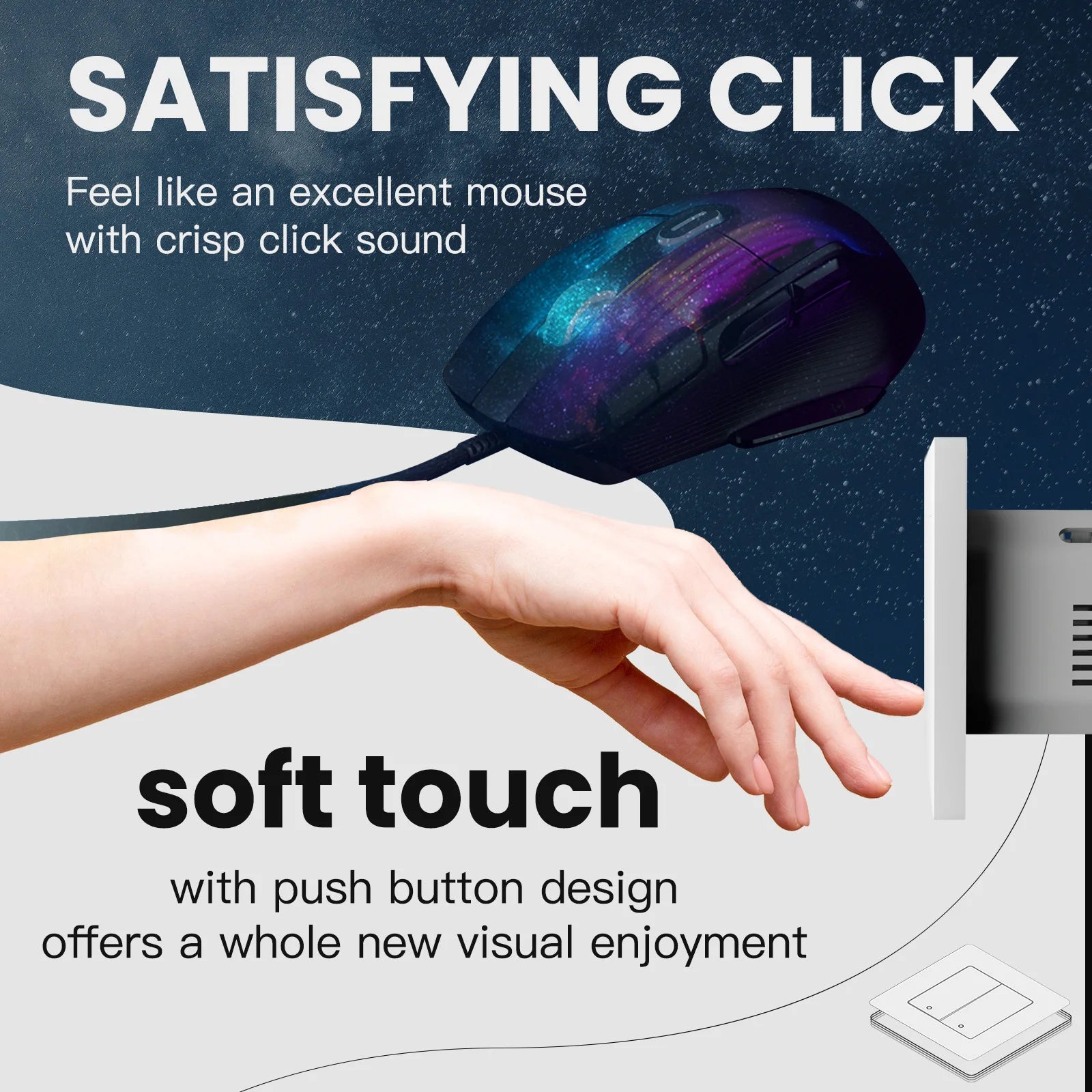 Zigbee Wireless Smart Switch, No Capacitor Tuya