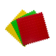 PVC garage flooring, heavy duty industrial workshop flooring, factory floor tiles, gym flooring, interlocking pattern 
