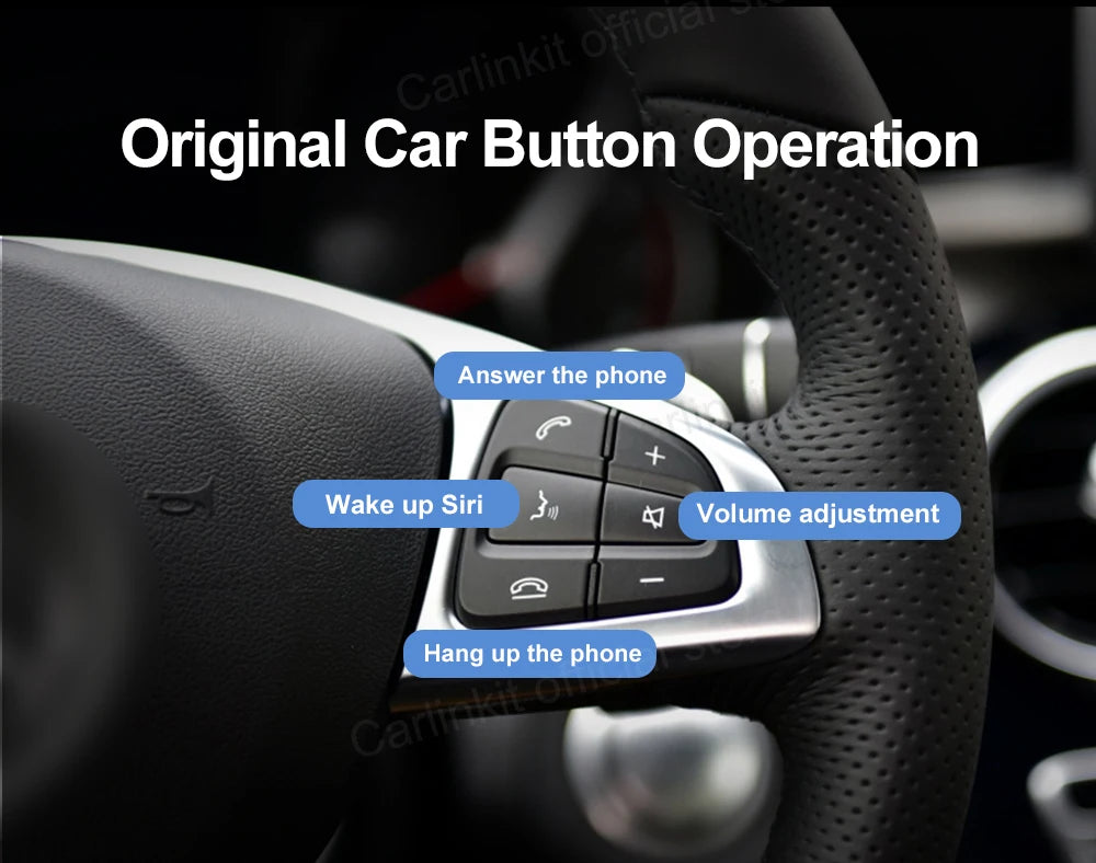 CarlinKit Wred & Wireless Android Auto & CarPlay Dongle Car USB Adapter For Aftermarket Android Car Radio Mirrorlink Split Sceen