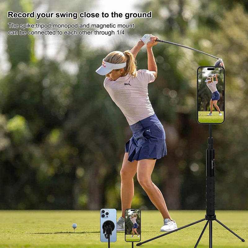 Windproof Magnetic Phone Holder For Golf Clubs