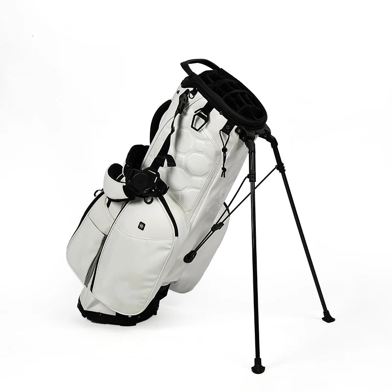 Túi Golf Chống Nước Da PU Nhẹ Có Chân Đứng 14 Ngăn