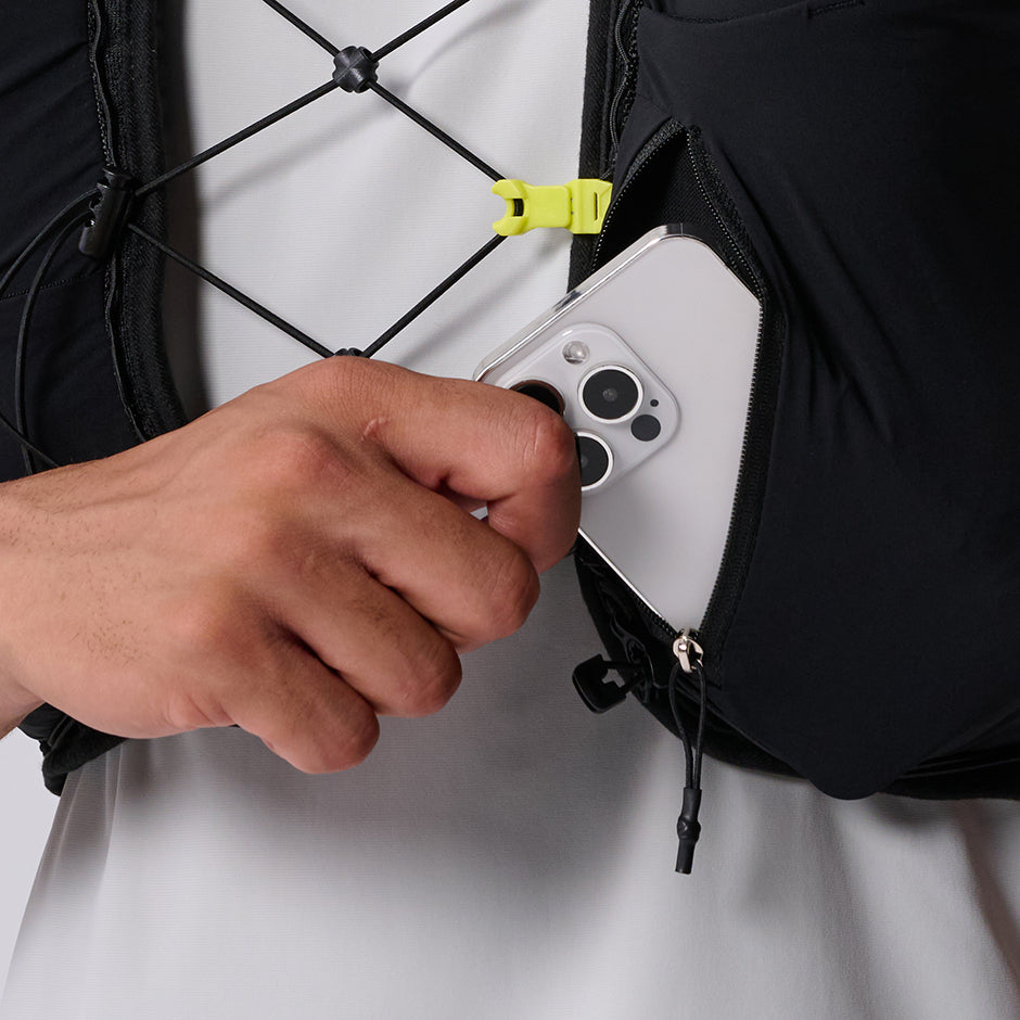 Nevo Rhino Marathon Running Hydration Vest Backpack Adjustable Reflective Chest Strap Bottle Holder for Trail Running &amp; Cycling 