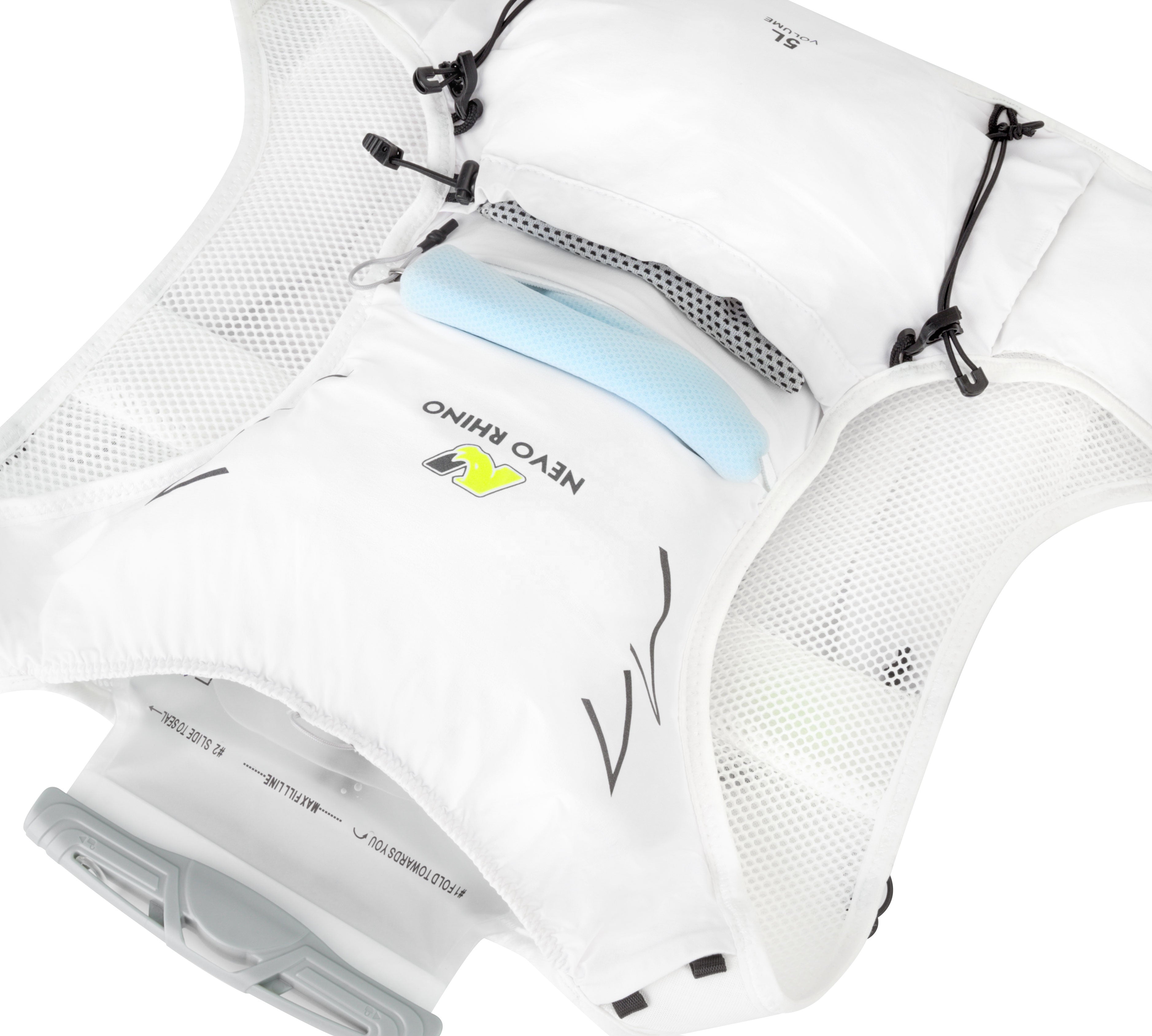 Vest Thể Thao Trắng Đa Năng Chống Thấm Phản Quang