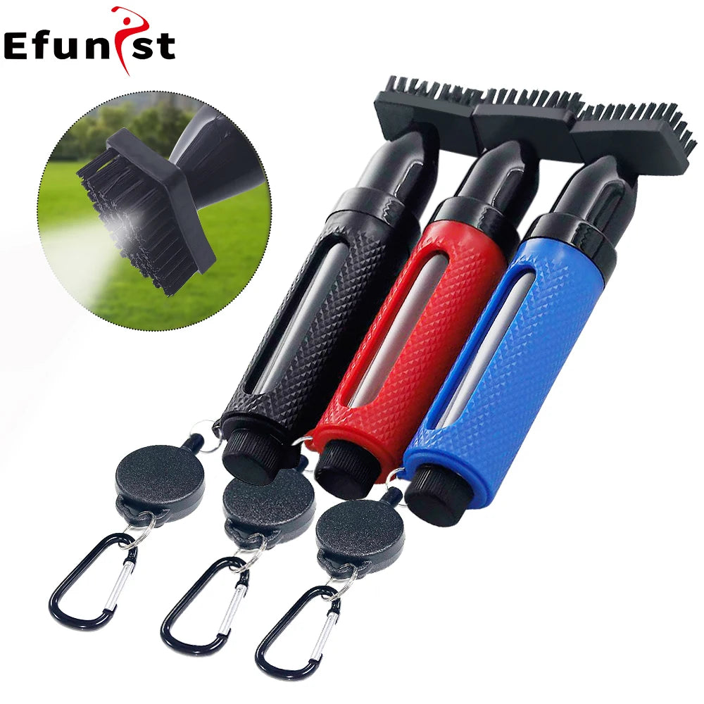 Multi-function Golf Brush &amp; Convenient Push Water Bottle