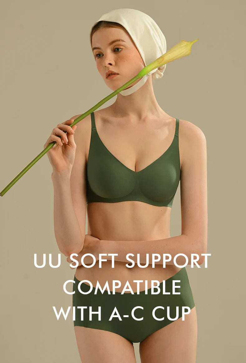 SUJIIN Ultra Thin Women's Underwire Push-Up Bra