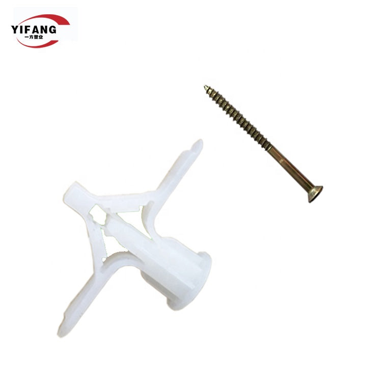 Plastic expansion bolt/Butterfly bolt supplier direct sale nylon plaster bolt 