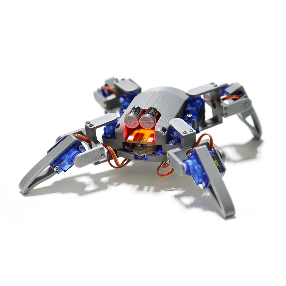 Quadruped Spider Robot  Kit v2.0 ESP8266，3D printed Bionic robot DIY NodeMCU Programming robot Maker Open source hardware - Daisan Mart