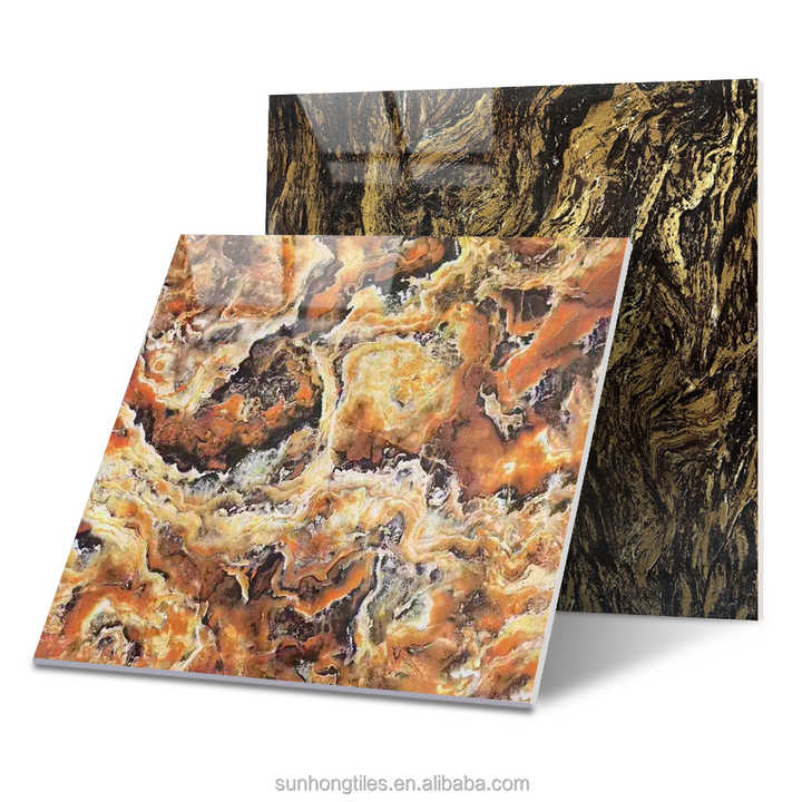 Dark Marble Pattern Ceramic Tiles Porcelain Floor Tiles Faux Marble Floor Tiles 80x80 Marble Flooring Carreaux Tiles Red