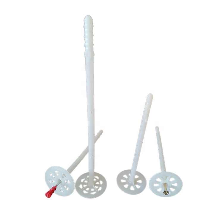 80mm 100mm Long Plastic Insulation Fixing Pin With Nail