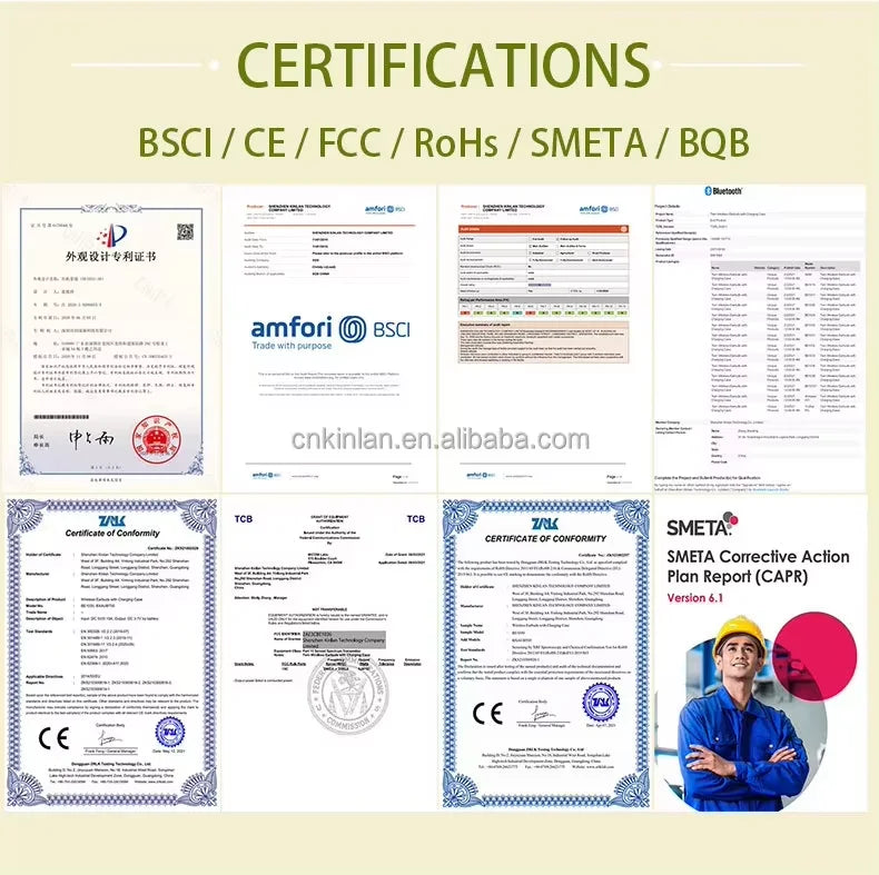 2025 USA/EU Premium Noise Cancelling Sports TWS Earphones