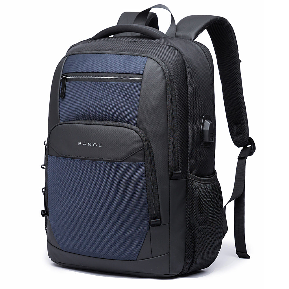 BANGE New Men's Waterproof Polyester Laptop Travel School Backpack Customized 