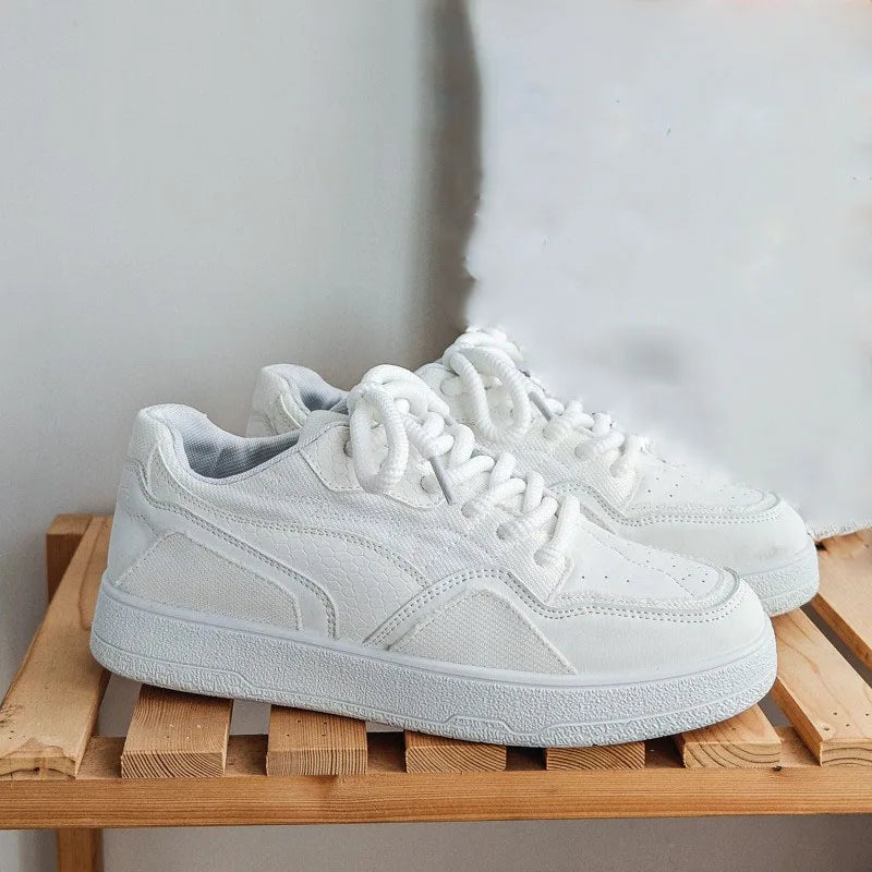 Giày Thể Thao Nam Giá Rẻ Đa Năng Thoáng Khí Trắng