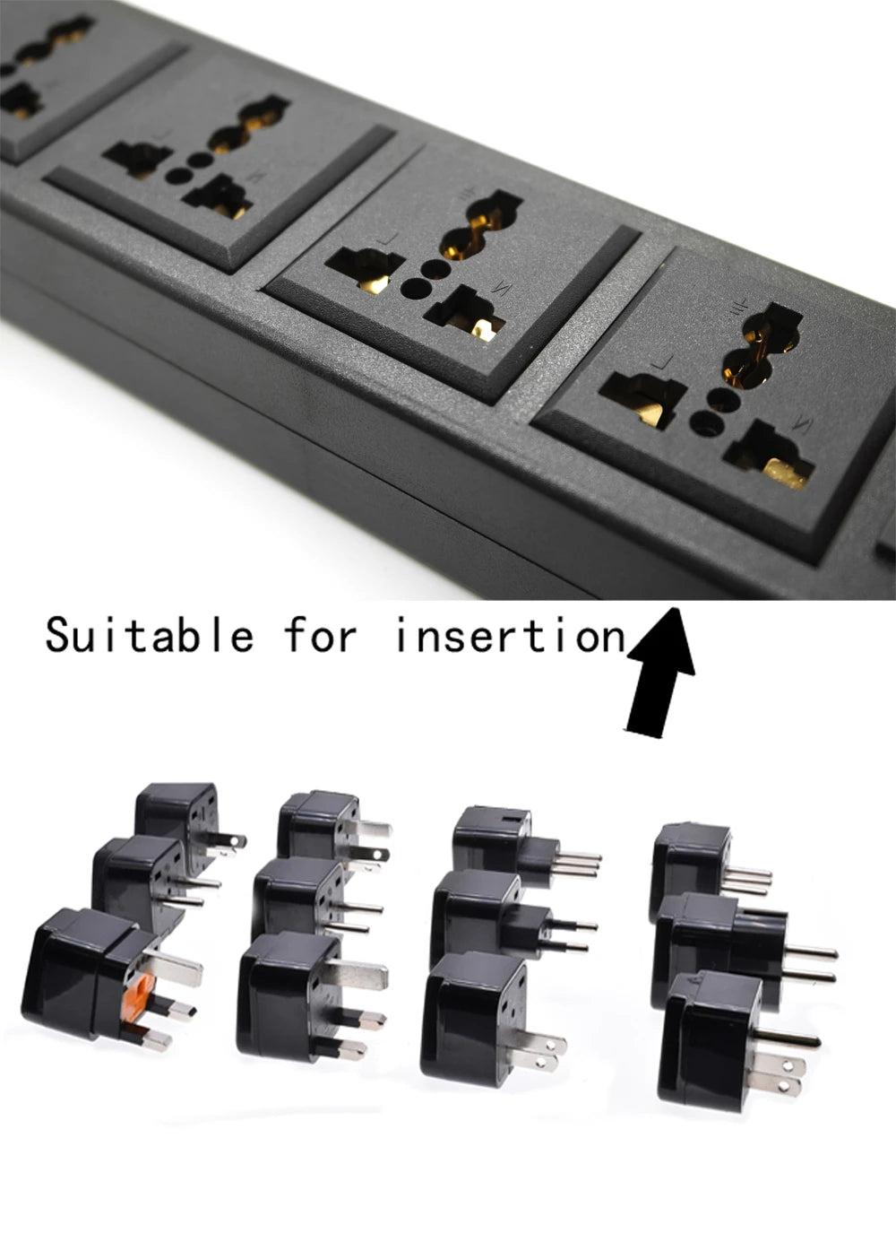 Ổ Cắm PDU 4 Lỗ Chuẩn IEC 320 Tủ Mạng 250V 13A C14 - Daisan Mart