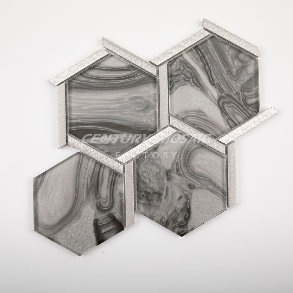 Century Mosaic Super Clear Glass Tiles
