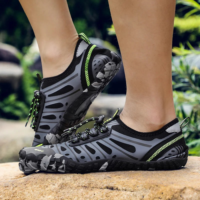 Giày Dã Ngoại Nam Nữ Lưới Thoáng Chống Trơn Trượt
