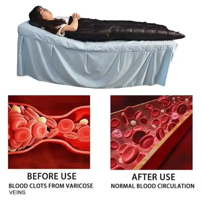 Plus Size Medica Pressotherapy Lymphedema Treatment Body Sculpting Massage Portable Vibrator Lymph Drainage Machine Home Use