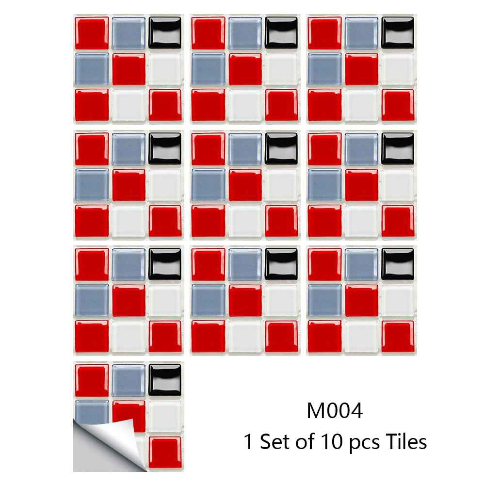 Decal Dán Tường 3D Đá Cẩm Thạch Chống Thấm 10 Miếng - Daisan Mart