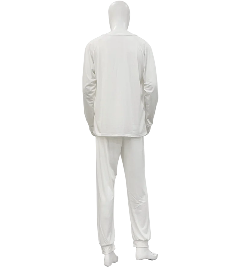 Unisex summer pajamas short sleeve, cool material