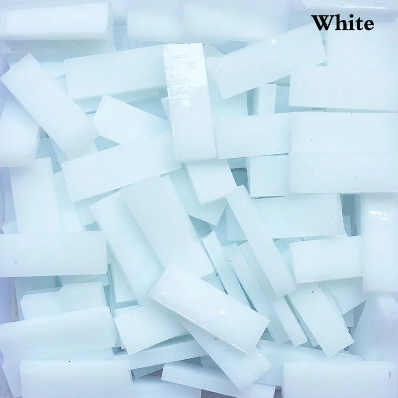 Thanh Mosaic Kính Tái Chế 7x21mm Trang Trí DIY 1000g