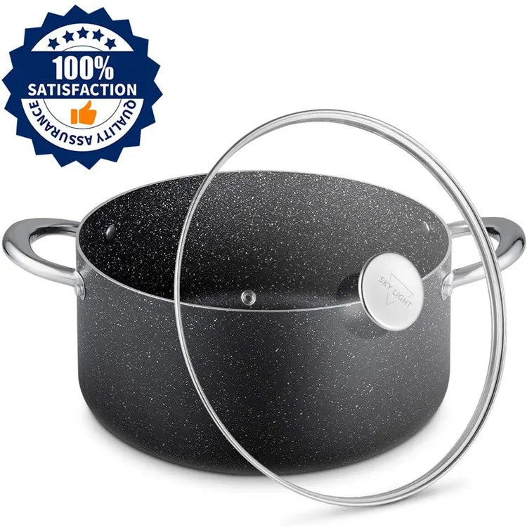 Bộ 10 Nồi Inox Bền Lâu Đáy Đồng Nấu Ăn Đẳng Cấp