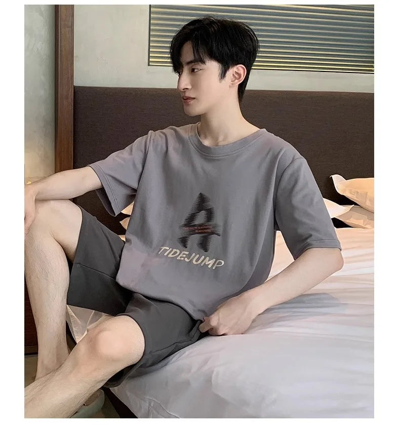 SAMWESTART Men's Modal Cotton Cool Summer Pajamas