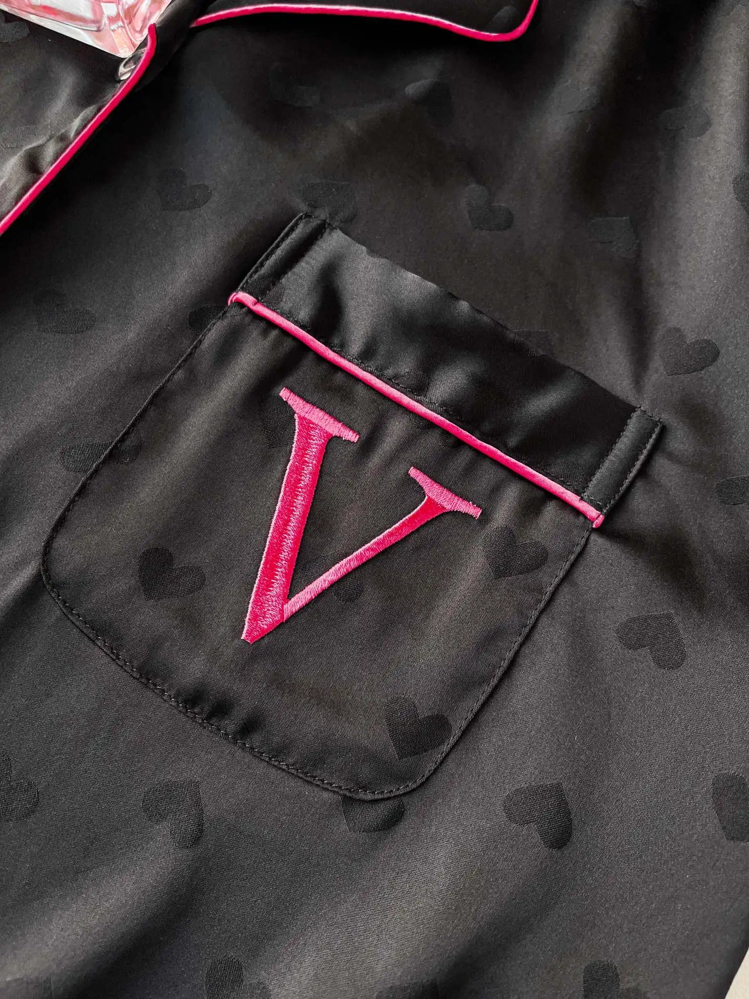 Women's Summer Silk Pajamas, Cool, Short Sleeve, Plain