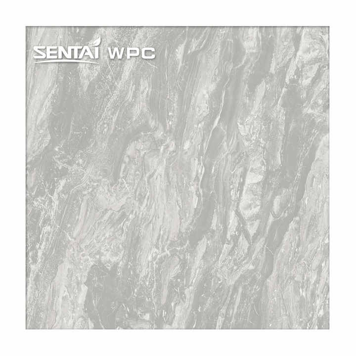 Special anti-slip and anti-mildew gray vinyl laminate flooring, basketball court design for shopping malls and other spaces 