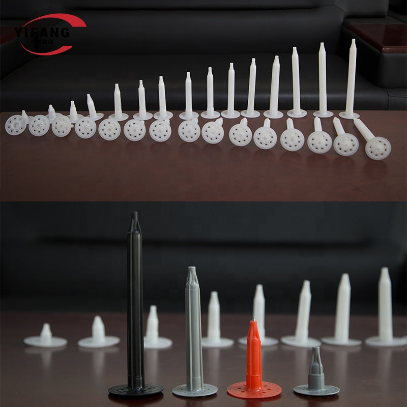 Plastic wall hook, insulation nail popular for Korean market 
