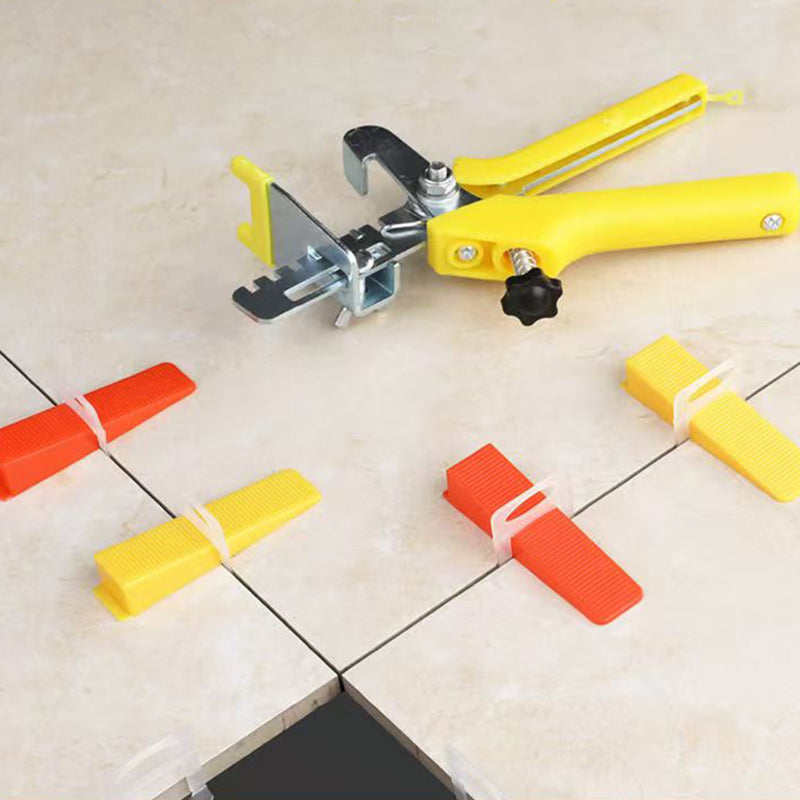 Good quality plastic tile leveling clamps and wedges 
