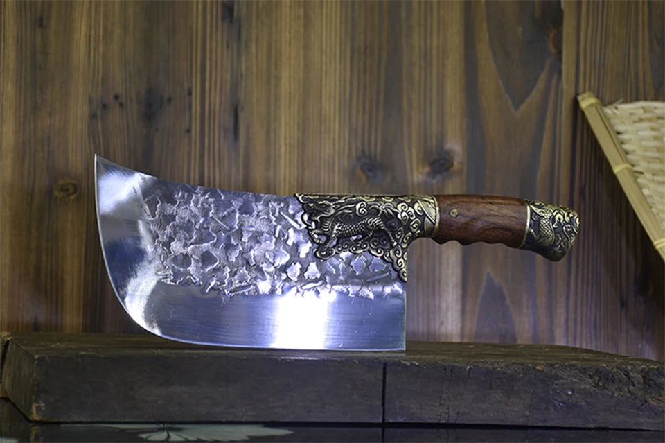 Dao Đầu Bếp Mini Sắc Bén Thủ Công Cắt Đa Năng