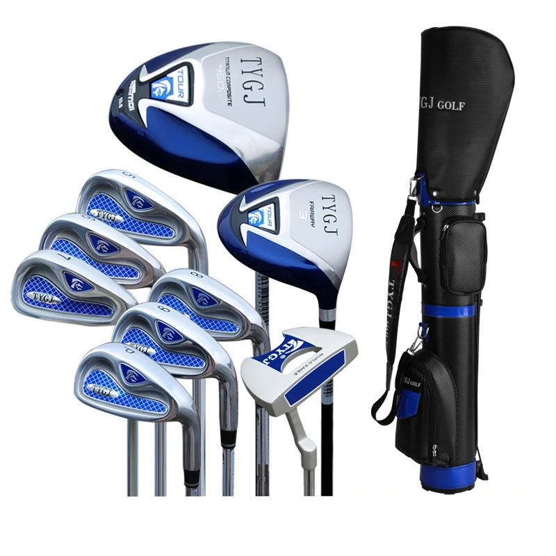 YIWU 13-Piece Men's Golf Club Set with Convenient Standing Bag