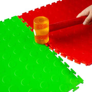 Interlocking Floor Tiles Outdoor Industrial Heavy Duty PVC Flooring Manufacturer Support Latch Lock Carton Box Wrap 