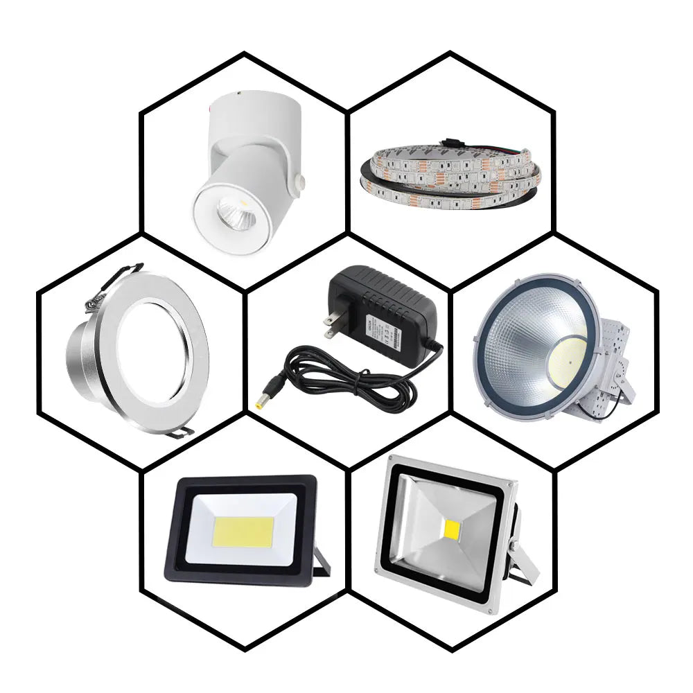 Universal Power Supply 12V DC AC Adapter LED 1A-8A