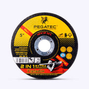 Pegatec 5" 125x2x22mm Special Stainless Steel Grinding Wheel 