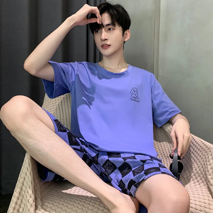 SAMWESTART Men's Modal Cotton Cool Summer Pajamas