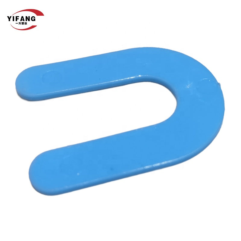 U-shaped PE plastic shims, industrial design tile leveling system 