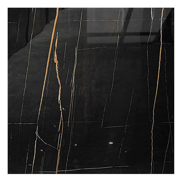 Factory Supply Dark Marble Pattern Ceramic Tiles Porcelain Floor Tiles Faux Marble Floor Tiles 80x80 Black Ceramic Floor