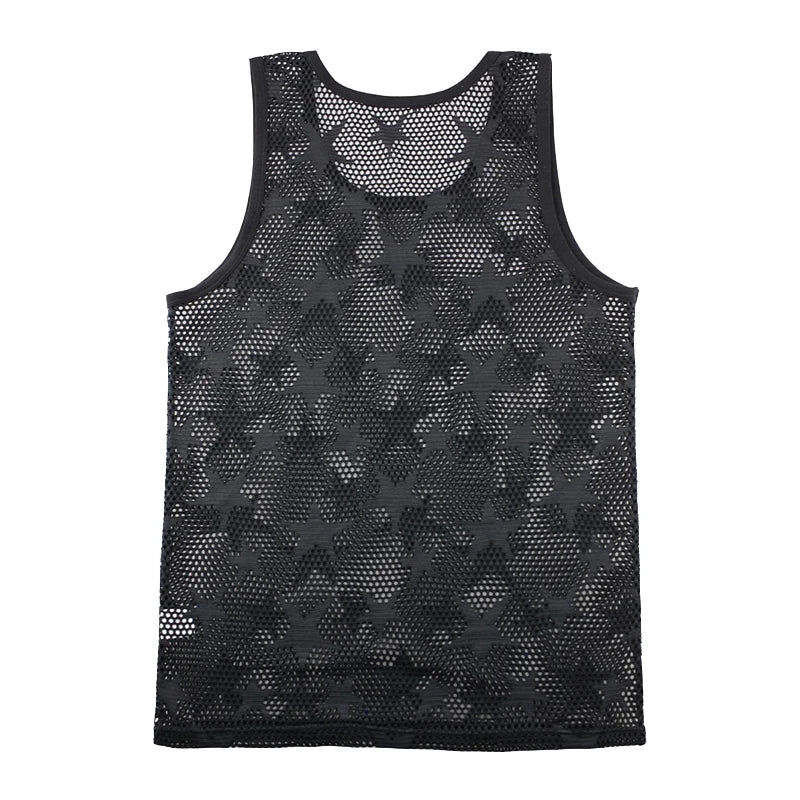 Áo Tank Top Mesh Thể Hình Nam Thoáng Khí 50 ký tự - Daisan Mart