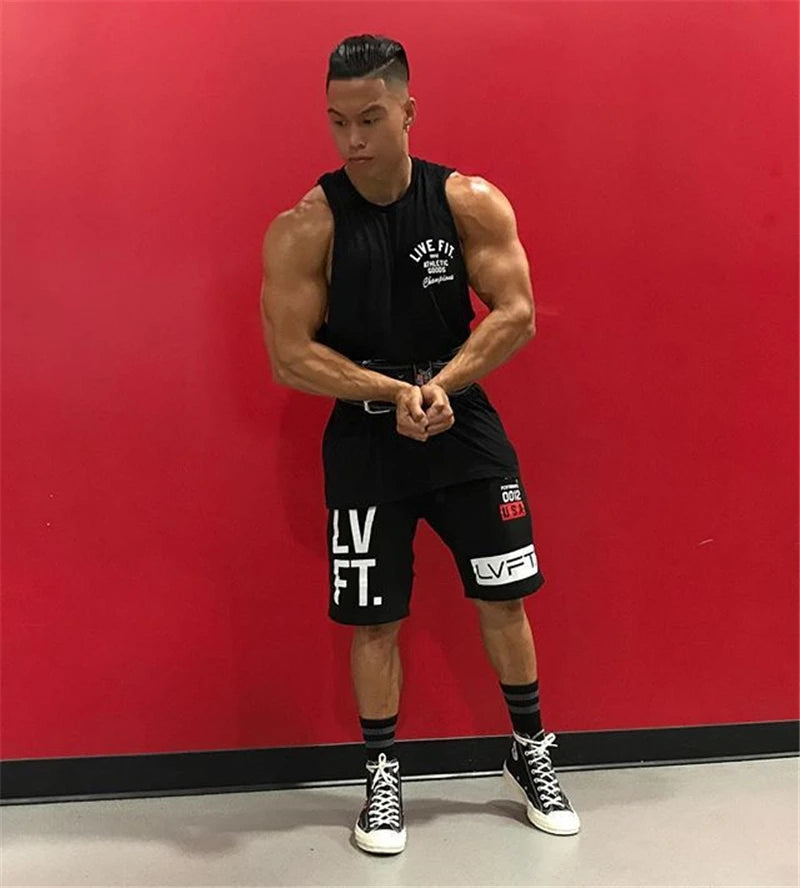 Áo Tank Top Nam Tập Gym Cotton Không Tay Thoáng Mát - Daisan Mart