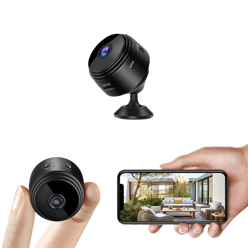 Mini Wifi Camera 1080p Wireless, 2-Way Talk