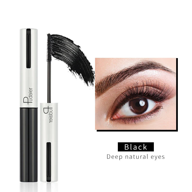 4D White Mascara Long Natural Curl Waterproof