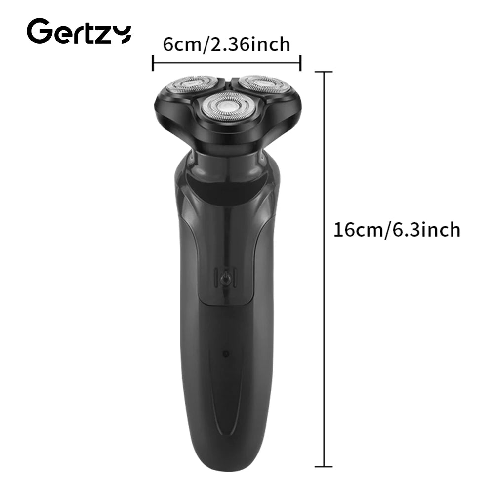 Máy Cạo Râu 3 Trong 1 Đa Năng Sạc USB, Đổi Đầu