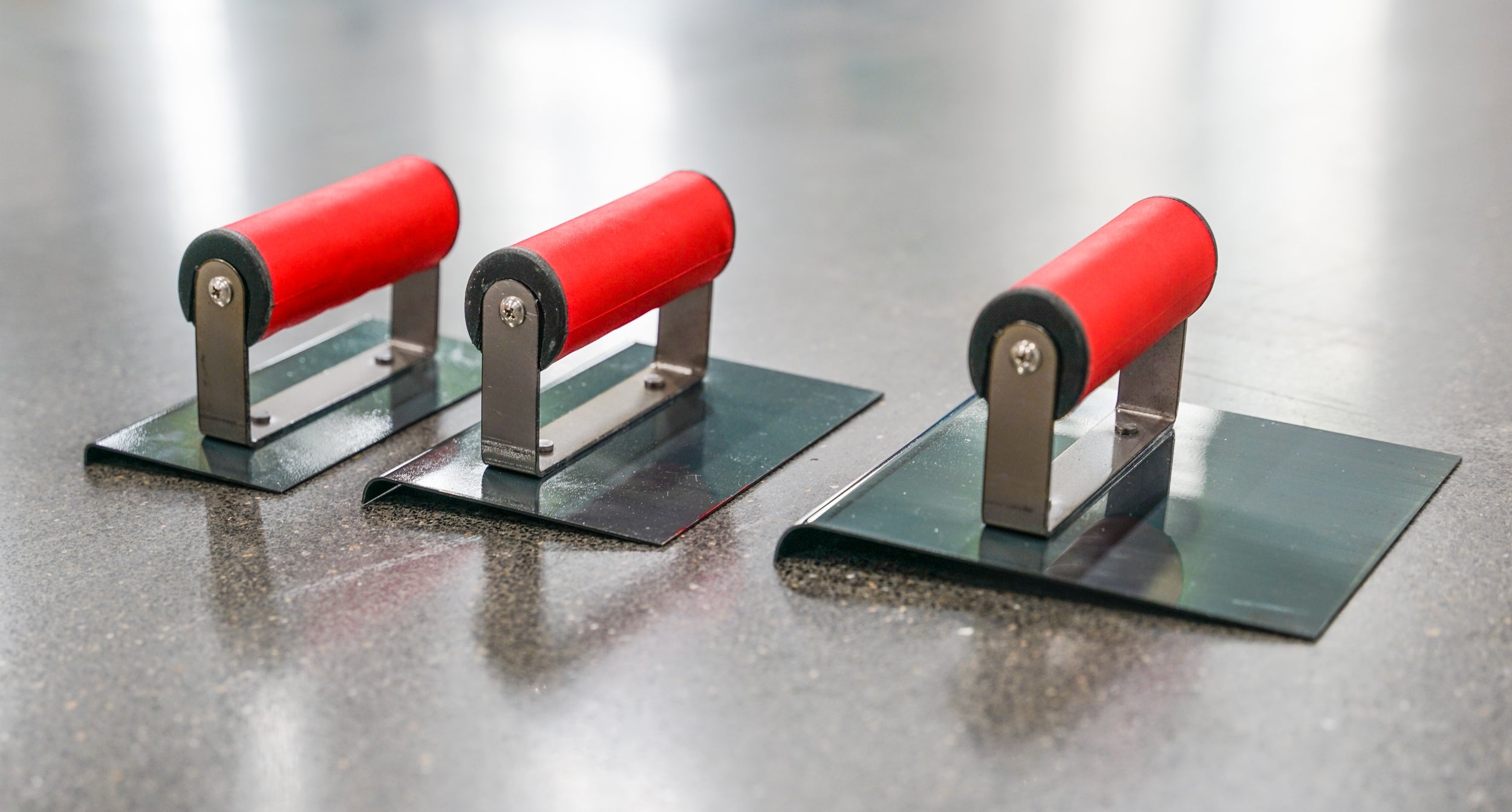 New Trowel Green Steel Cement Rake