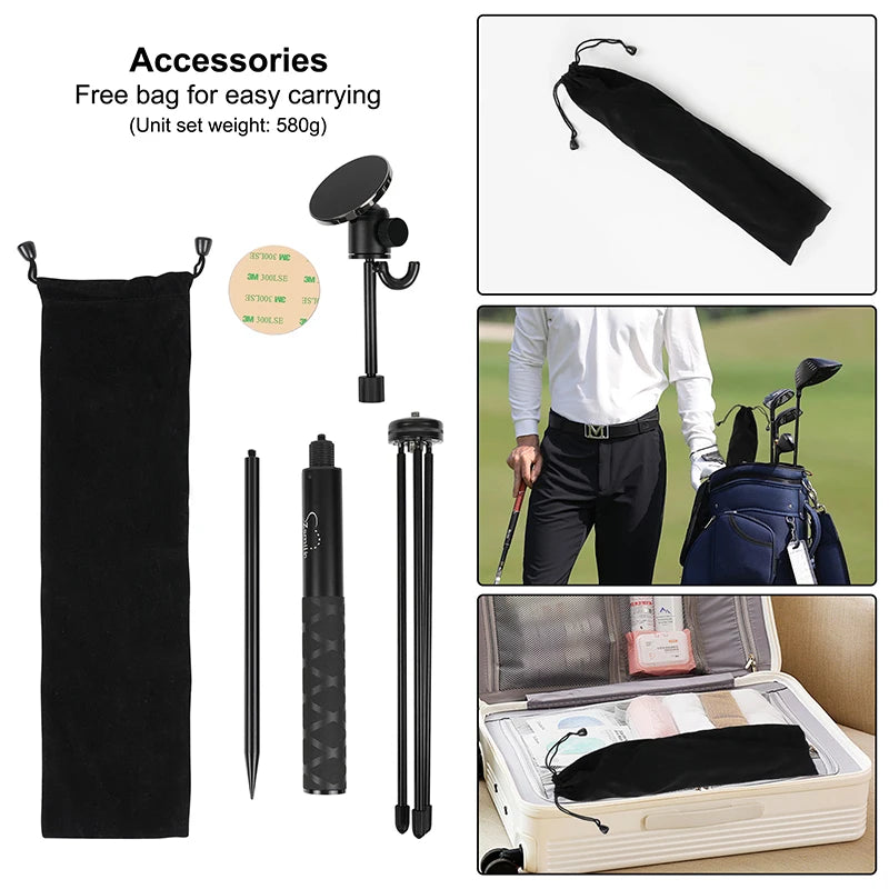 Windproof Magnetic Phone Holder For Golf Clubs