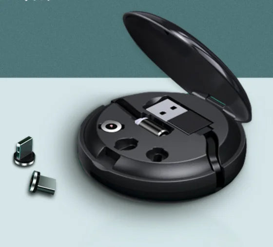 3in1 Magnetic Fast Charging Cable for iPhone TypeC Android