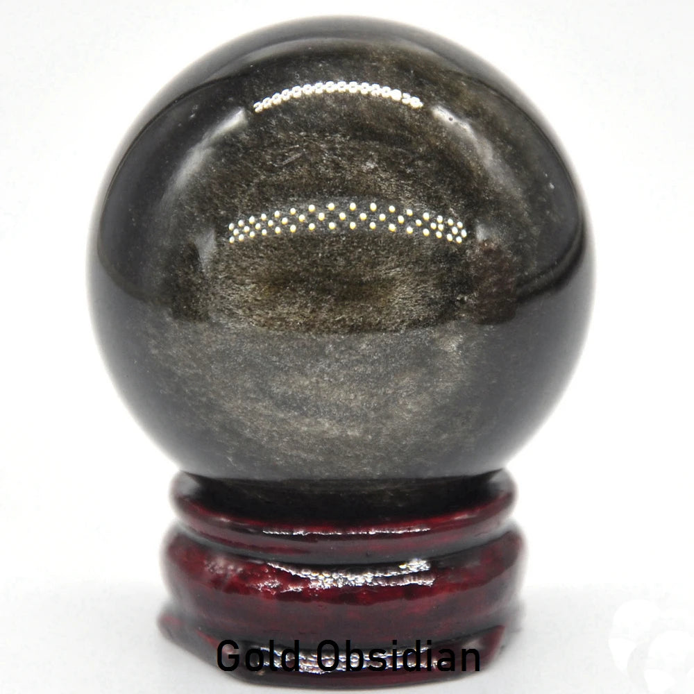 40MM Natural Feng Shui Meditation Gemstone Ball