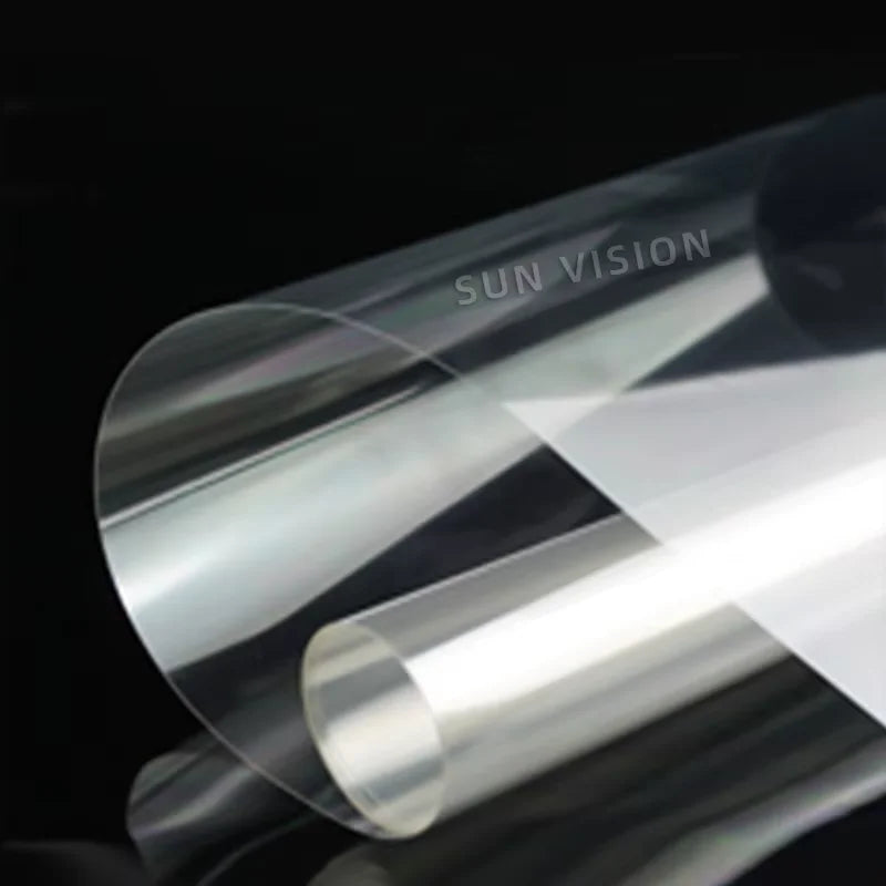 2mil 4mil 8mil 12mil Self Adhesive Strong Glue Safety Building Glass Film Explosion Proof Building Window Security Film