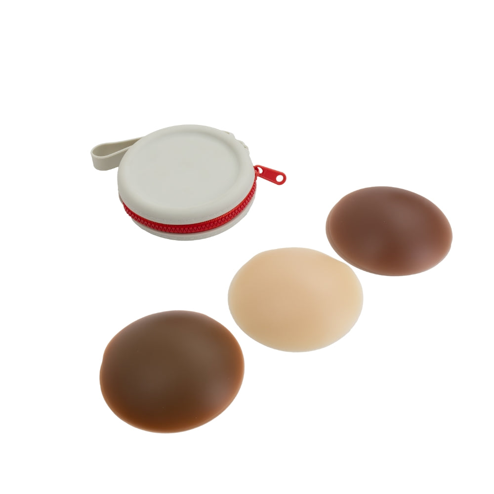 Miếng dán nhũ hoa silicon tàng hình, tái sử dụng, mỏng, tùy chỉnh, cao cấp - Daisan Mart